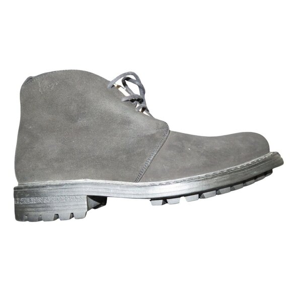 KENZO Homme Black Italian Suede Leather lace up dress boots size 43 or US 10 - Picture 10 of 10